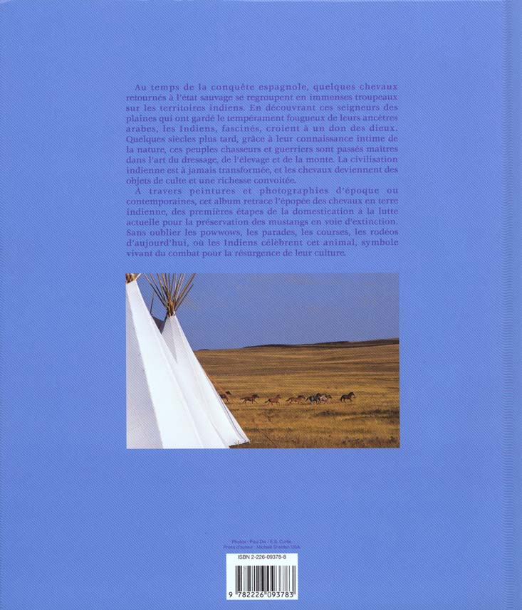 Quatrième de couverture de « CHEVAUX EN TERRE INDIENNE »