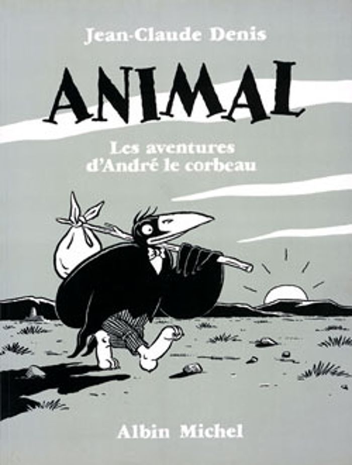 Couverture du livre « ANIMAL - LES AVENTURES D'ANDRE LE CORBEAU » de Jean-Claude Denis, librairie Les Contes Infusés à Corte