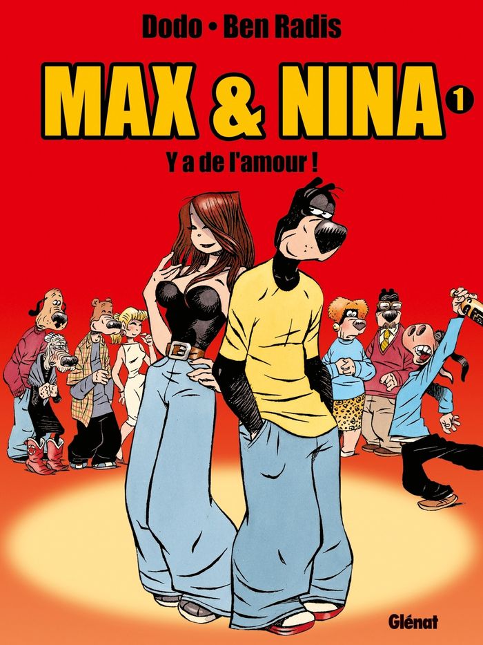 Couverture du livre « MAX & NINA - TOME 01 - Y A DE L'AMOUR ! », librairie Les Contes Infusés à Corte