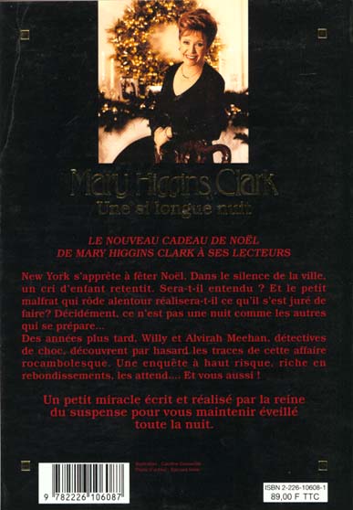 Quatrième de couverture de « UNE SI LONGUE NUIT »