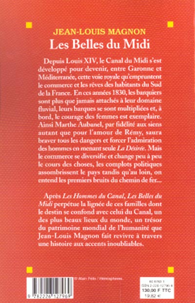 Quatrième de couverture de « LES BELLES DU MIDI »