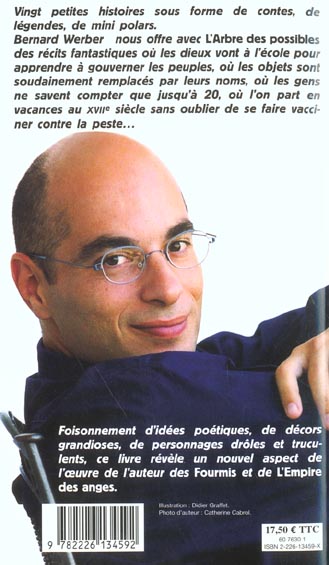 Quatrième de couverture de « L'arbre des possibles : et autres histoires »