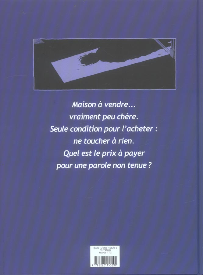 Quatrième de couverture de « NE TOUCHEZ A RIEN »