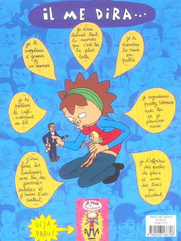 Quatrième de couverture de « JE VEUX TOUJOURS LE PRINCE CHARMANT »