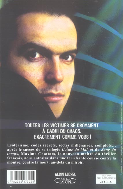 Quatrième de couverture de « Les arcanes du chaos : roman »