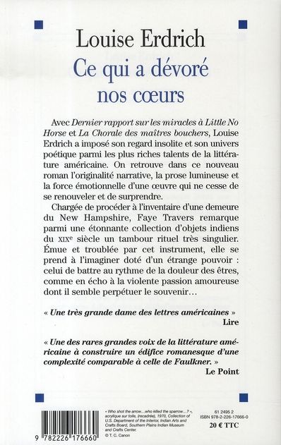 Quatrième de couverture de « Ce qui a dévoré nos coeurs : roman »