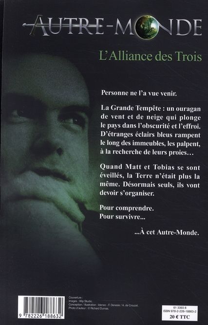Quatrième de couverture de « L'alliance des Trois : roman »