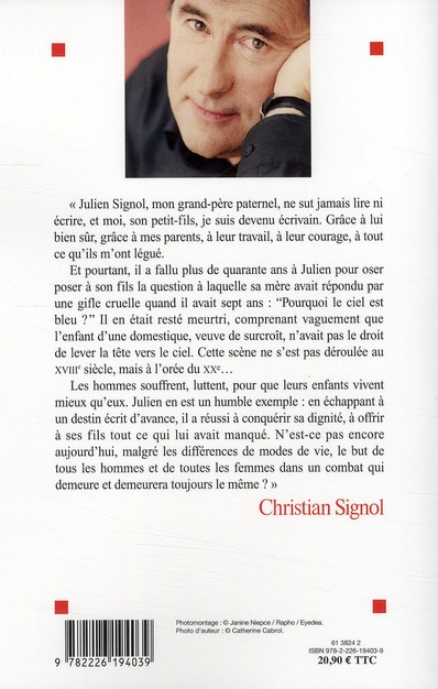 Quatrième de couverture de « Pourquoi le ciel est bleu : roman »