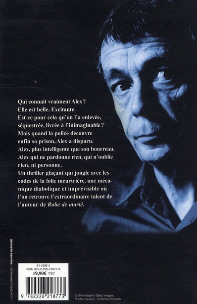 Quatrième de couverture de « Alex : roman »