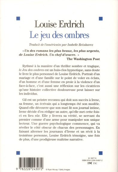 Quatrième de couverture de « Le jeu des ombres : roman »