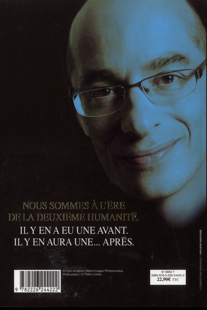 Quatrième de couverture de « Troisième humanité : roman »