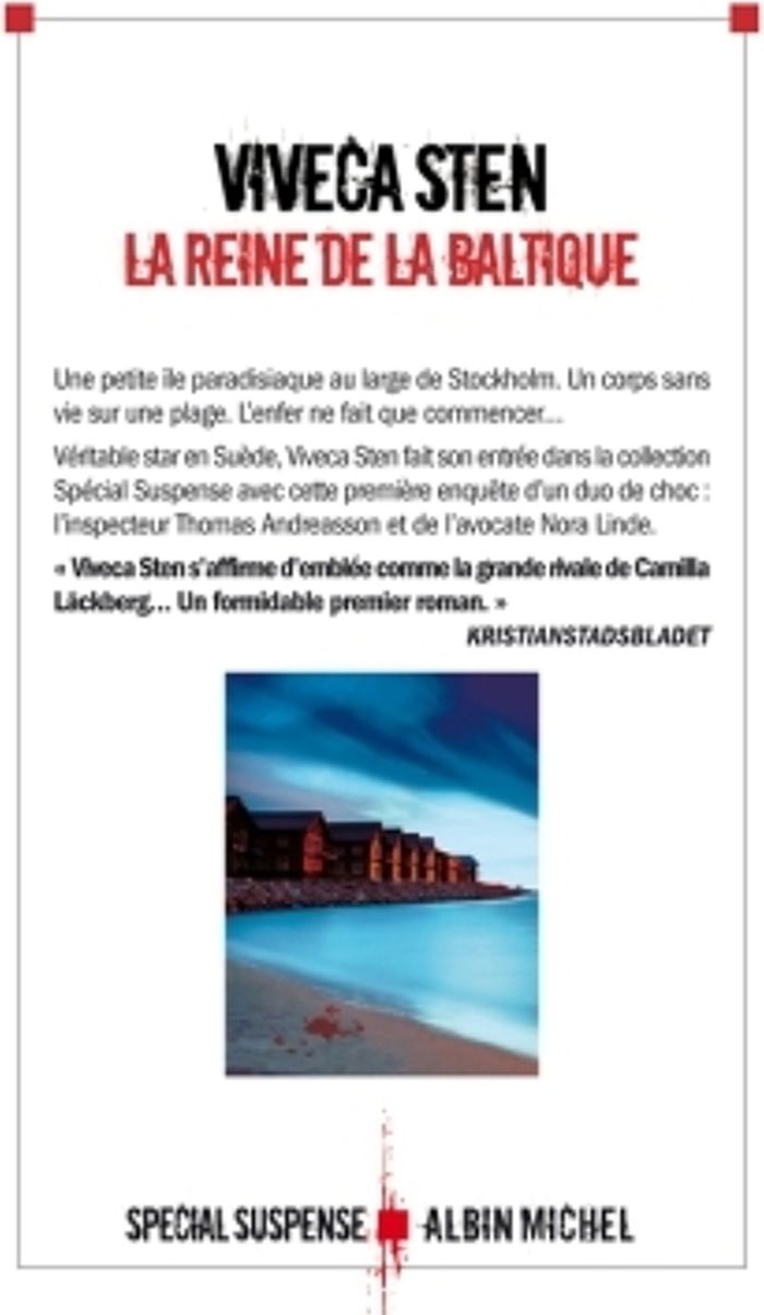 Couverture du livre « La reine de la Baltique : roman » de Viveca Sten, librairie Les Contes Infusés à Corte