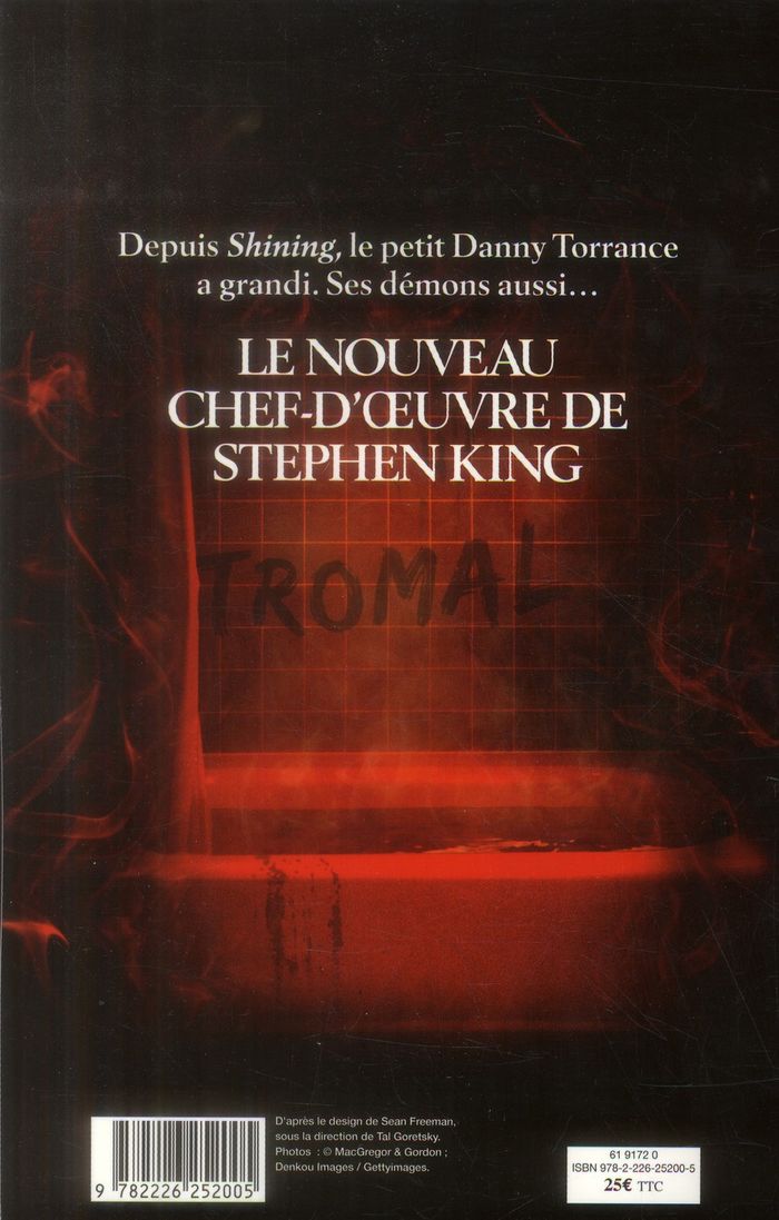 Quatrième de couverture de « Docteur Sleep : roman »