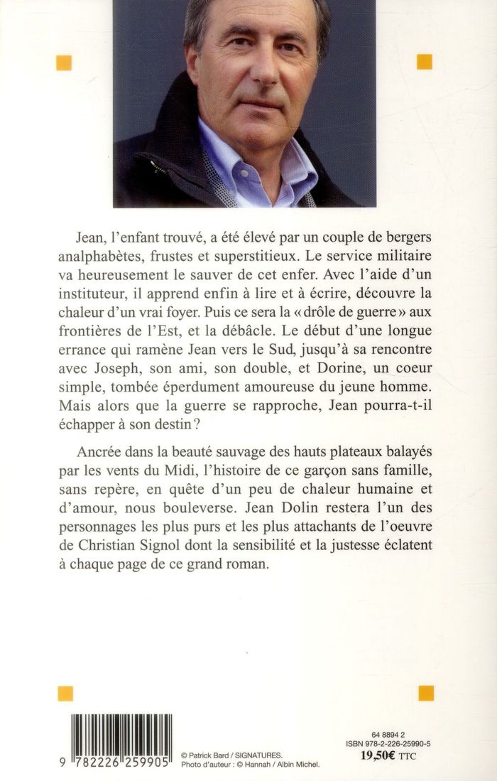 Quatrième de couverture de « Une vie de lumière et de vent : roman »