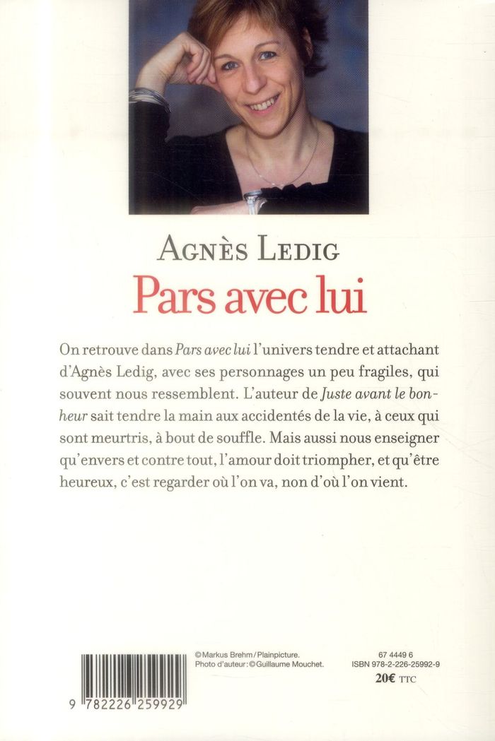 Quatrième de couverture de « Pars avec lui : roman »