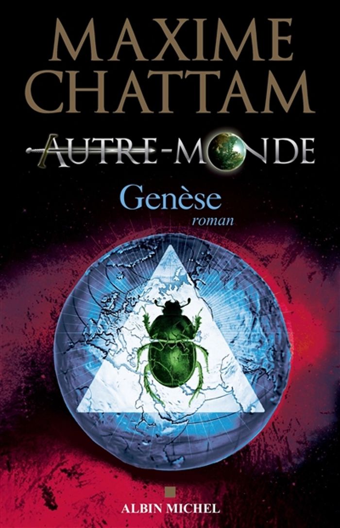Couverture du livre « Genèse : roman » de Maxime Chattam, librairie Les Contes Infusés à Corte