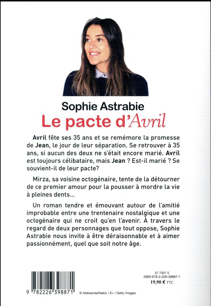 Quatrième de couverture de « Le pacte d'Avril : roman »
