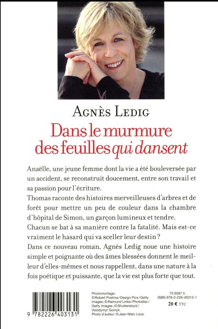 Quatrième de couverture de « Dans le murmure des feuilles qui dansent : roman »