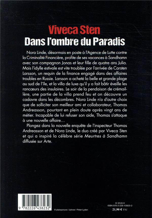 Quatrième de couverture de « Dans l'ombre du paradis : roman »