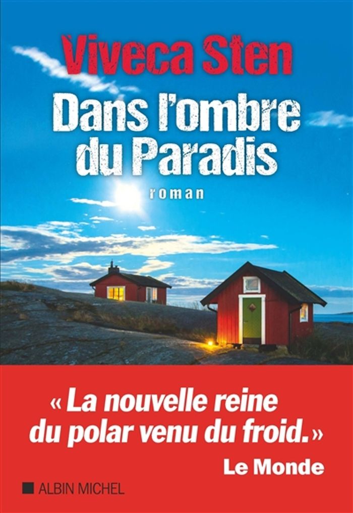Couverture du livre « Dans l'ombre du paradis : roman » de Viveca Sten, librairie Les Contes Infusés à Corte