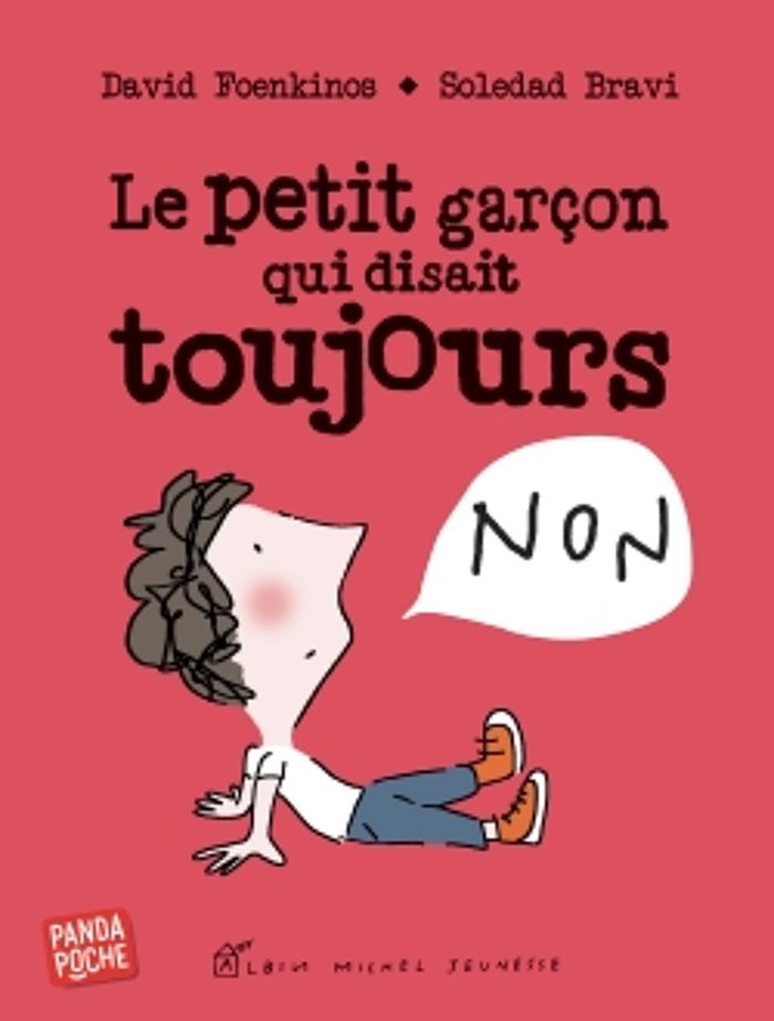 Couverture du livre « Le petit garçon qui disait toujours non » de David Foenkinos, librairie Les Contes Infusés à Corte