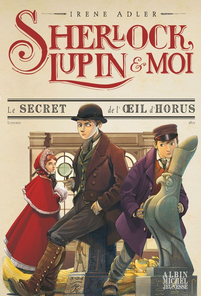 Couverture du livre « Le secret de l'oeil d'Horus » de Irene Adler, librairie Les Contes Infusés à Corte