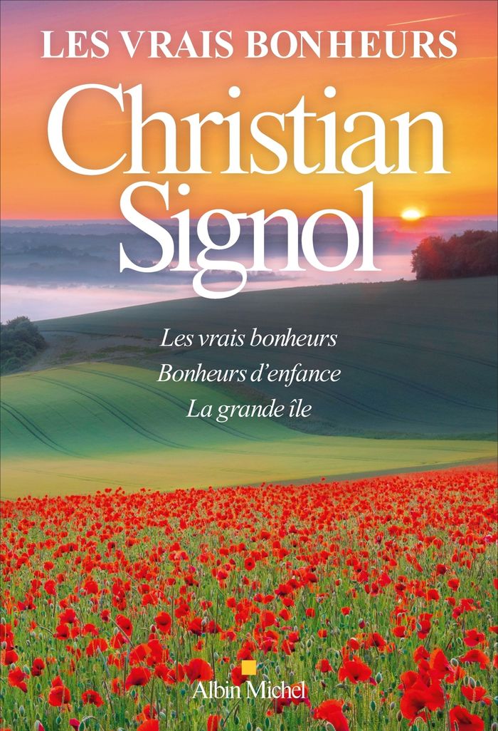 Couverture du livre « Les vrais bonheurs » de Christian Signol, librairie Les Contes Infusés à Corte