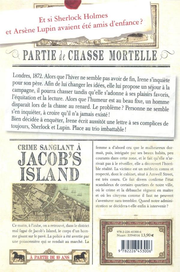 Quatrième de couverture de « Partie de chasse mortelle »