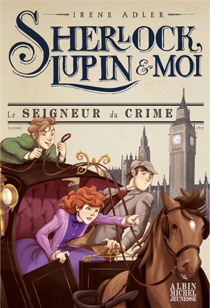 Couverture du livre « Le seigneur du crime » de Irene Adler, librairie Les Contes Infusés à Corte