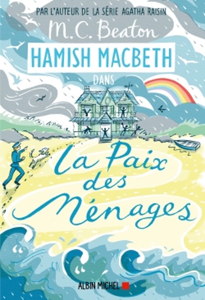 Couverture du livre « La paix des ménages : roman » de M. C. Beaton, librairie Les Contes Infusés à Corte