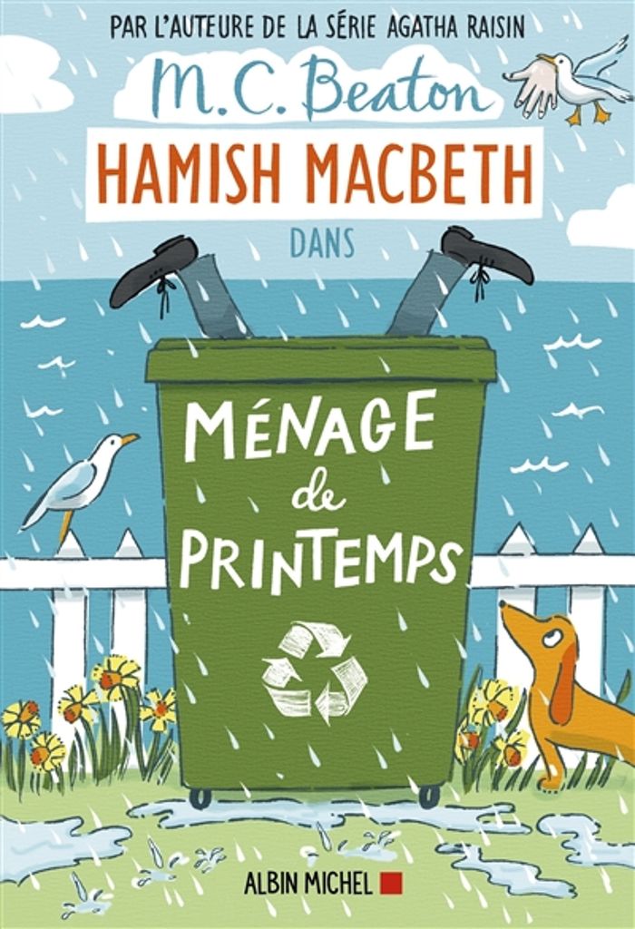 Couverture du livre « Ménage de printemps : roman » de M. C. Beaton, librairie Les Contes Infusés à Corte