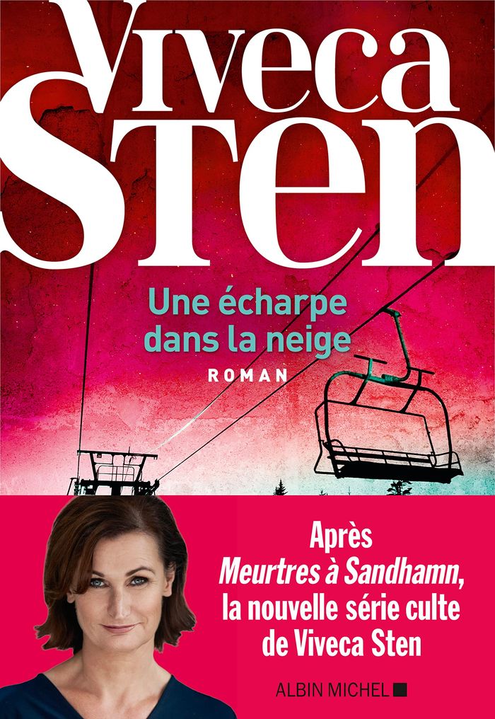 Couverture du livre « Une écharpe dans la neige : roman » de Viveca Sten, librairie Les Contes Infusés à Corte