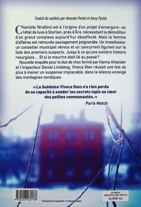 Quatrième de couverture de « Chambre 505 »