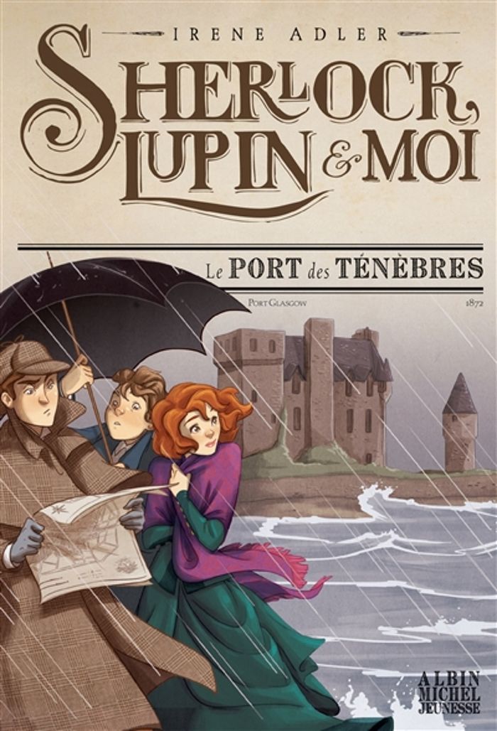 Couverture du livre « Le port des ténèbres » de Irene Adler, librairie Les Contes Infusés à Corte