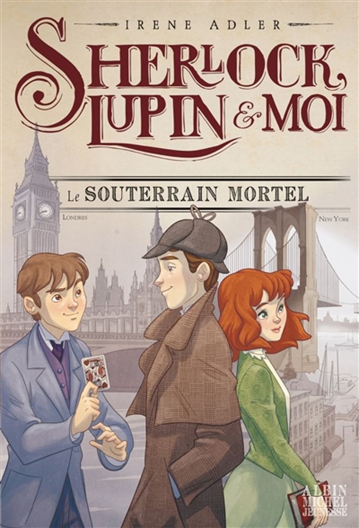 Couverture du livre « Le souterrain mortel » de Irene Adler, librairie Les Contes Infusés à Corte