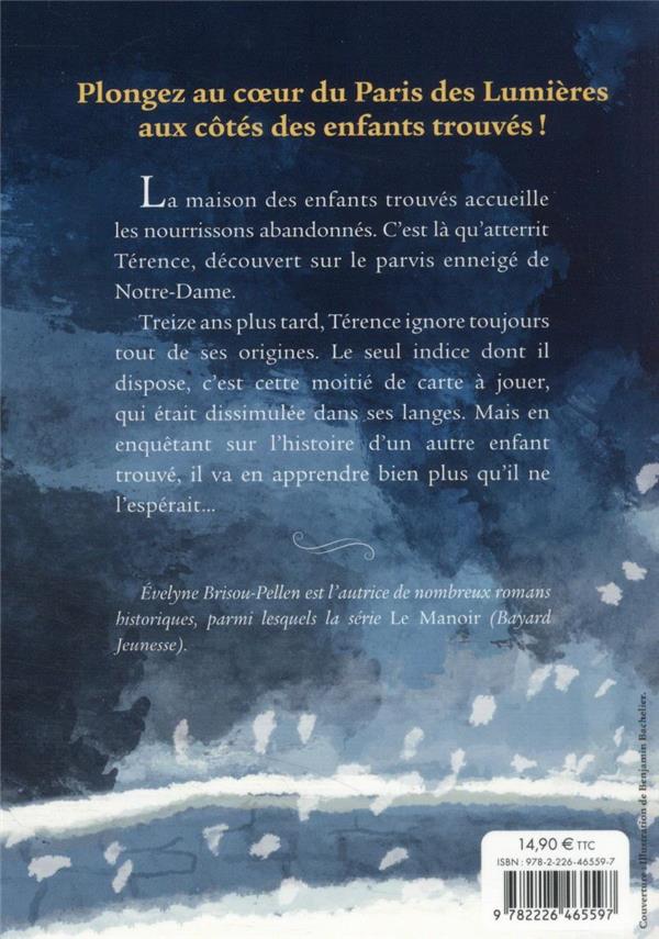 Quatrième de couverture de « La maison des enfants trouvés »