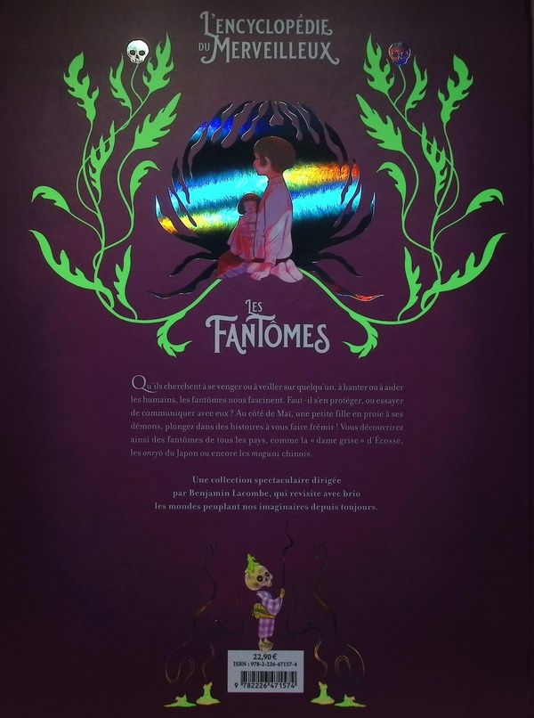 Quatrième de couverture de « LES FANTOMES - L'ENCYCLOPEDIE DU MERVEILLEUX - TOME 5 »
