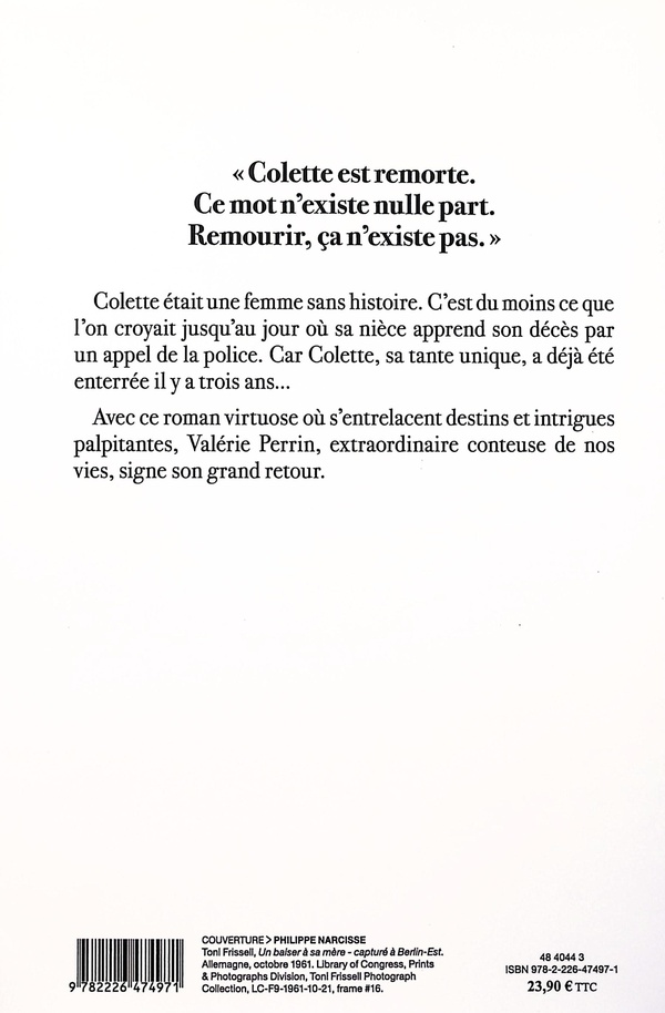 Quatrième de couverture de « Tata : roman »