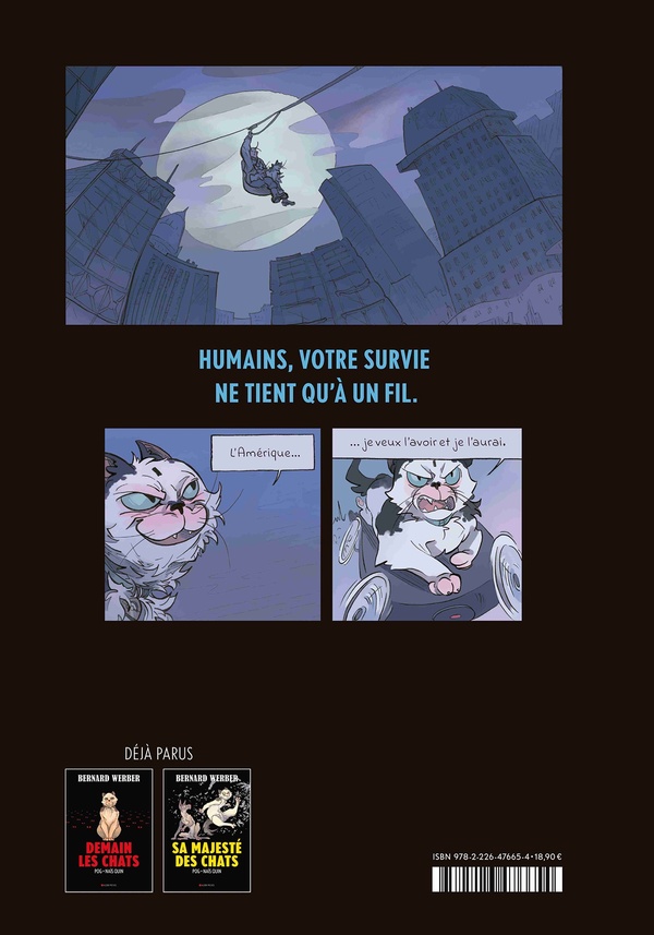 Quatrième de couverture de « La planète des chats »