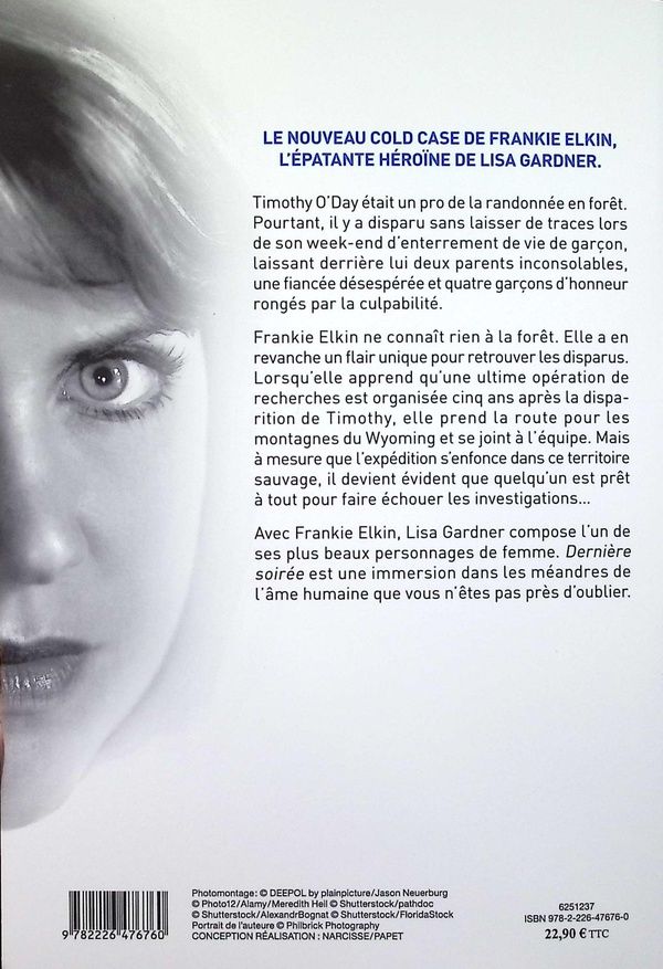 Quatrième de couverture de « DERNIERE SOIREE »