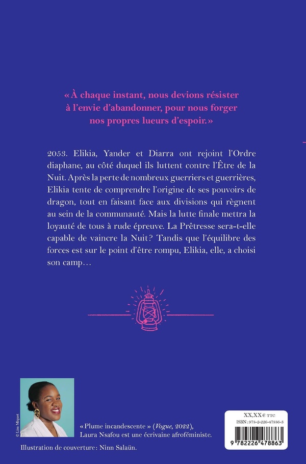 Quatrième de couverture de « Le dernier feu »