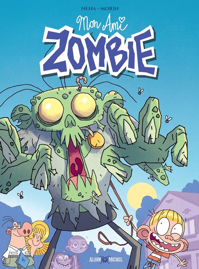 Couverture du livre « Mon ami zombie » de Nena, librairie Les Contes Infusés à Corte