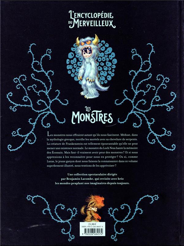Quatrième de couverture de « LES MONSTRES - L'ENCYCLOPEDIE DU MERVEILLEUX - TOME 4 »