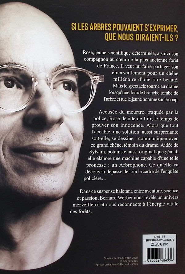 Quatrième de couverture de « La voix de l'arbre : roman »