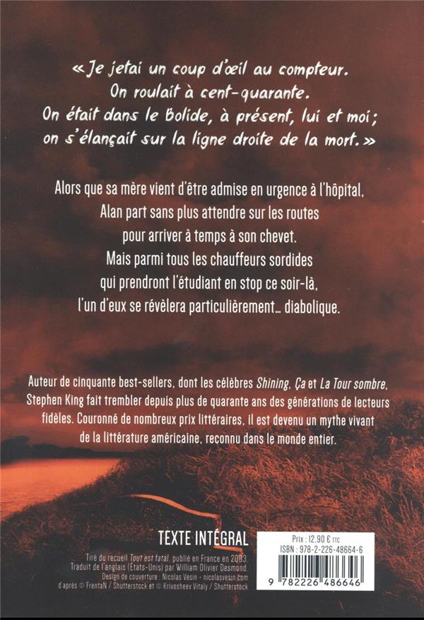 Quatrième de couverture de « Un tour sur le bolide »