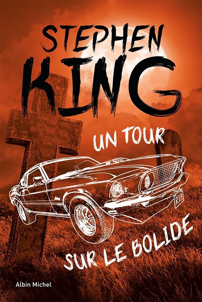 Couverture du livre « Un tour sur le bolide » de Stephen King, librairie Les Contes Infusés à Corte