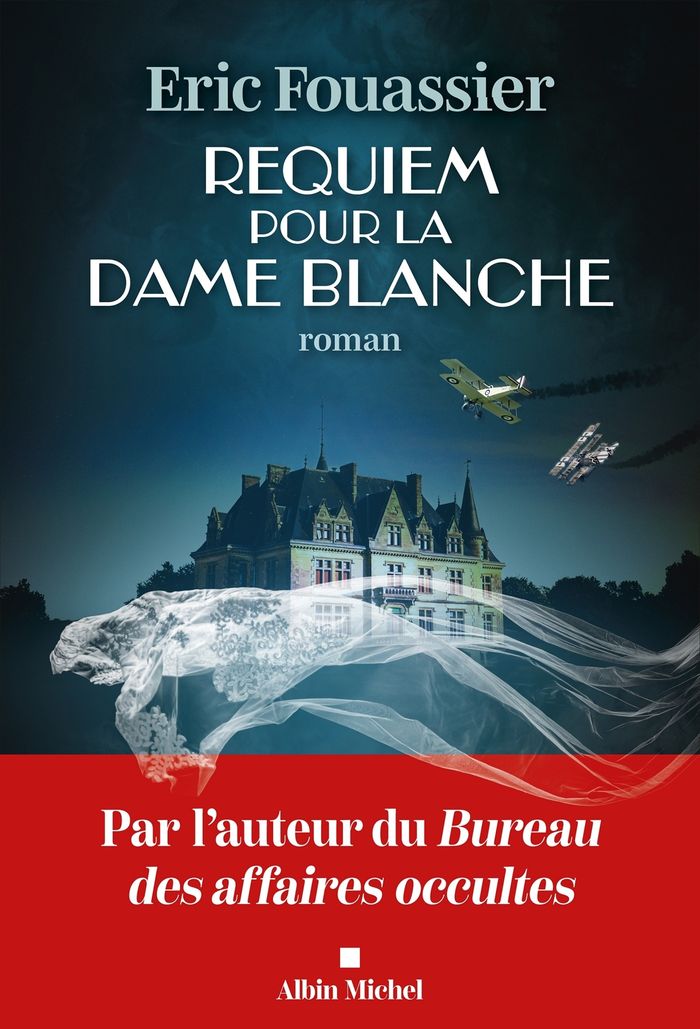Couverture du livre « Requiem pour la dame blanche : roman » de Éric Fouassier, librairie Les Contes Infusés à Corte