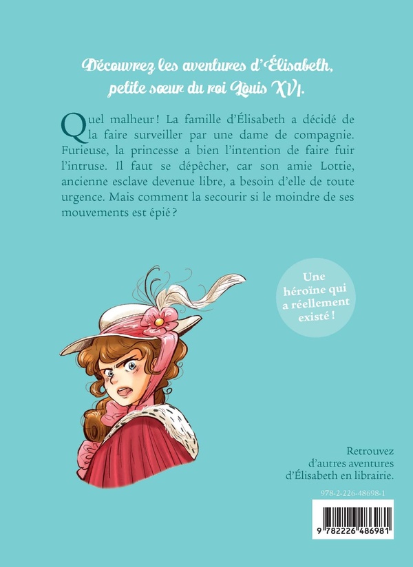 Quatrième de couverture de « Une espionne à la cour »