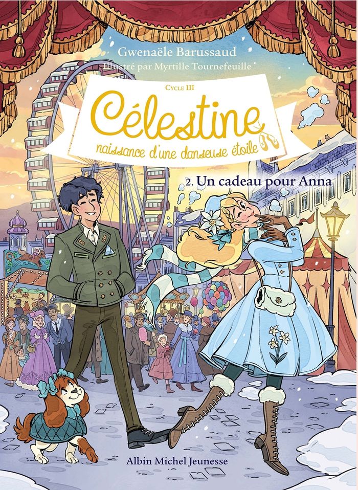 Couverture du livre « Un cadeau pour Anna » de Gwenaële Barussaud, librairie Les Contes Infusés à Corte
