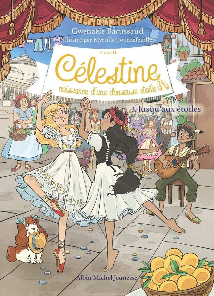 Couverture du livre « Jusqu'aux étoiles » de Gwenaële Barussaud, librairie Les Contes Infusés à Corte